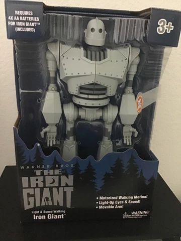The Iron Giant Electronic Lights & Sound Walking Robot Toy Walmart Exclusive NEW Cover