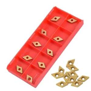 10pcs DCMT070202 CNC Carbide Inserts Blade for Cast Iron Stainless Steel AO - Picture 1 of 6