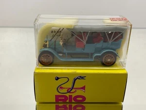 RIO MODELS ITALY 23 FIAT 60CV CABRIOLET 1905 -BLUE 1:43- GOOD IN BOX - Picture 1 of 5
