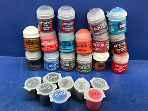 16 Farben + 8 kleine Farbe für Warhammer - Bild 1 von 3