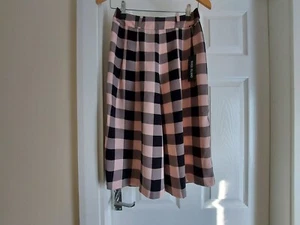 Breeches “River Island “Smart Sloane Pink-Check Colour Size: 8R (UK) Eur 34R - Picture 1 of 15