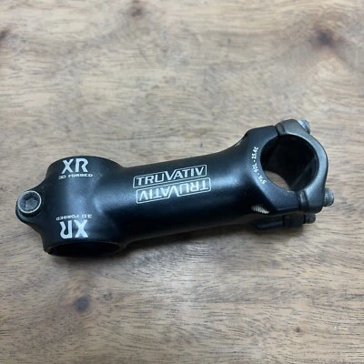 Truvativ XR 3D Forged Mountain Bike Threadless Stem 90mm 25.4mm 5° Black - Image 1 of 4