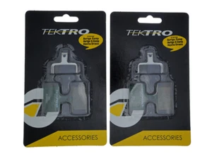 2 Pair Tektro E10.11 Bike Disc Brake Pads w/ Spring OrionSL-Orion-Volans-Auriga - Picture 1 of 2