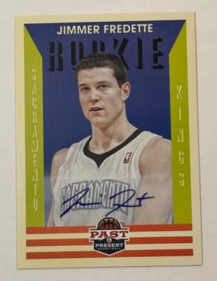 2012-13 Panini Past & Present Rookie Auto #217 Jimmer Fredette Sacramento Kings - Image 1 of 2