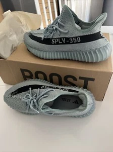 Adidas Yeezy Boost 350 V2 Salt Blue Black Size 9.5 - Picture 1 of 9