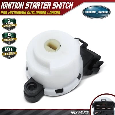 Ignition Starter Switch for Mitsubishi Outlander 2003-2014 Lancer 02-17 5-Blade - Image 1 of 4
