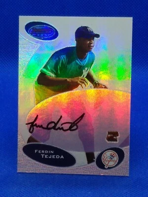 2003 Bowman's Best Ferdin Tejeda #BB-FT Rookie Auto RC - Image 1 of 2
