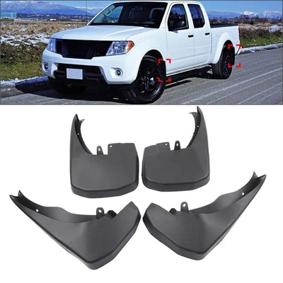 Wheel Mud Flaps Splash Guards For Nissan Frontier D40 2005-2016 - Image 1 of 4