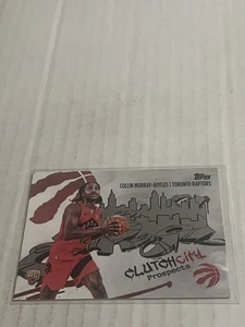 2025-26 Topps Basketball Collin Murray-Boyles RC Rookie Clutch City Insert - Picture 1 of 2