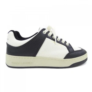 SAINT LAURENT Flat Shoes Women's Size 37 White - Picture 1 of 6