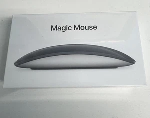 NEW sealed Apple Magic Mouse Bluetooth Rechargeable Multi-Touch Black MMMQ3AM/A - Picture 1 of 1