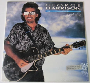 SEALED Orig GEORGE HARRISON Cloud Nine LP w/ Hype Sticker EX Beatles Jeff Lynne - Picture 1 of 4