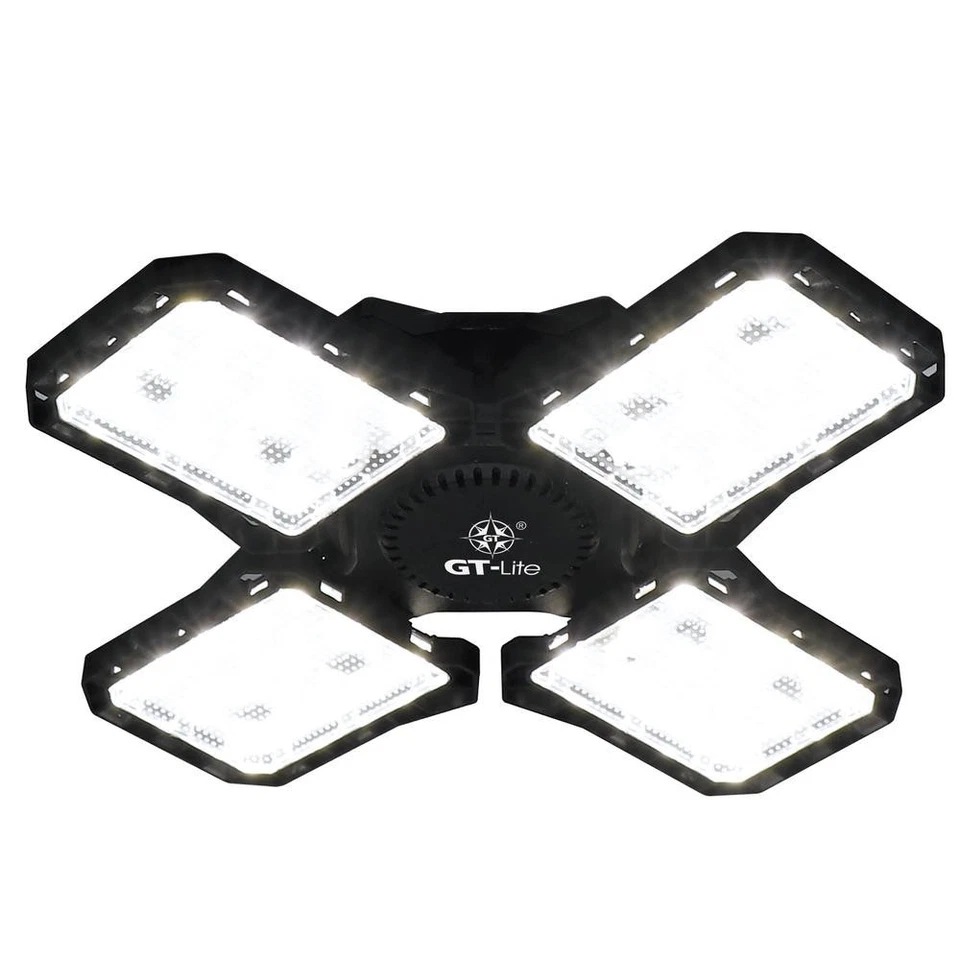 GT-Lite 200 vatios equivalente 4 paneles E26 luz diurna bombilla LED Foto 1 de 4