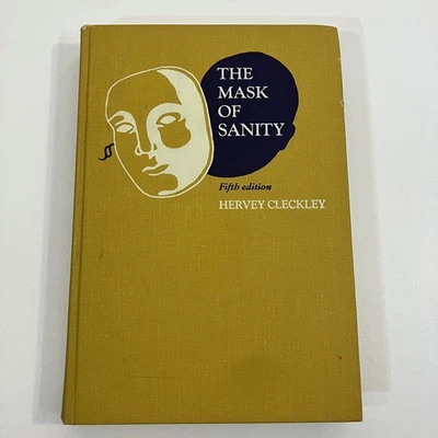 The Mask of Sanity Hervey Cleckley Fifth Edition 1976 VTG HC Mental Health - Image 1 of 4