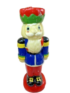 1985 SILVESTRI Vintage Nutcracker Soldier Holiday Christmas 8" Candle #89282 - Picture 1 of 9