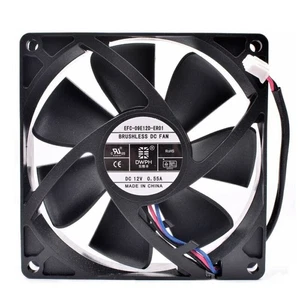 DWPH EFC-09E12D-ER01 9cm 9025 92mm fan 12V 0.55A power cooling fan 3pin - Picture 1 of 4