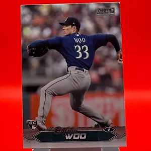 2024 Topps Stadium Club - Bryan Woo #285 (RC) - Picture 1 of 2