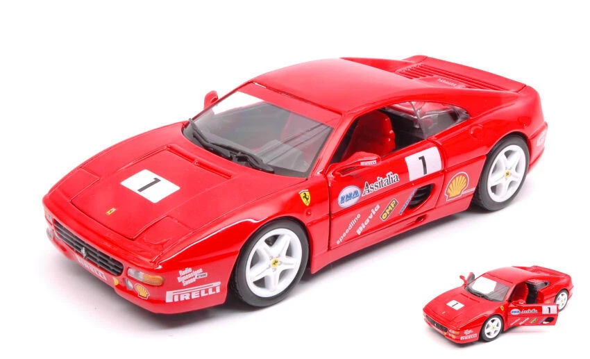 Burago FERRARI 355 CHALLENGE N.1 1997 1:24 - Imagen 1 de 1