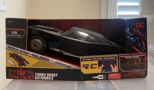 DC Batman Turbo Boost Batmobile 1:15 RC Car 2022 Spin Master New - Picture 1 of 20