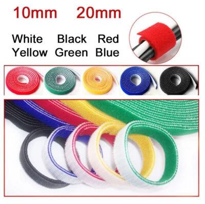 Back to Back Hook and Loop Tape Double Sided Strapping - Width 10mm - Six colors - Image 1 of 4