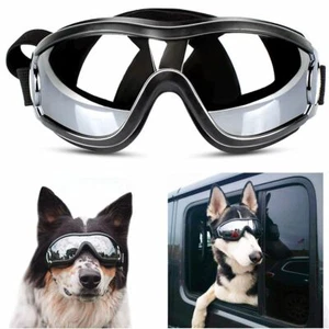 Dog Goggles Sunglasses UV Protection Waterproof Glasses for Medium Large Breed - Picture 1 of 11