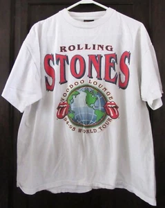 Vintage Brockum Rolling Stones 1994-95 VooDoo Lounge World Tour T-Shirt XL - Bild 1 von 6