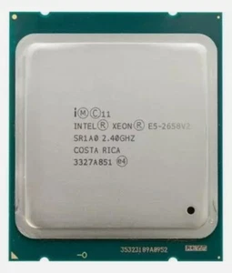 INTEL XEON E5-2658 V2 E5-2658V2 2.40GHz 25M 10CORE LGA2011 CPU PROCESSOR - Picture 1 of 2