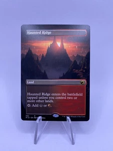 Haunted Ridge Borderless Innistrad: Midnight Hunt NM 282 - Picture 1 of 2