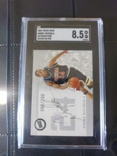 2004 Press Pass Andre Iguodala Silver Signing SGC 8.5 /200