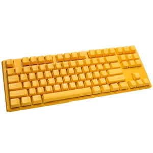 Ducky One 3 Yellow TKL Gaming Tastatur, RGB LED - MX-Red - Bild 1 von 3