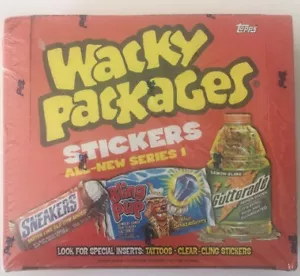 2004 Topps WACKY PACKAGES, Ser 1 -Fact Sealed Hobby Box - Picture 1 of 3