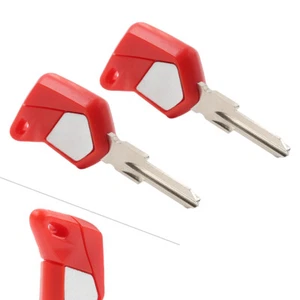 2x Rot Schlüsselrohling Ungeschliffener für MV Agusta F3 675 800/Brutale 675 800 - Bild 1 von 10