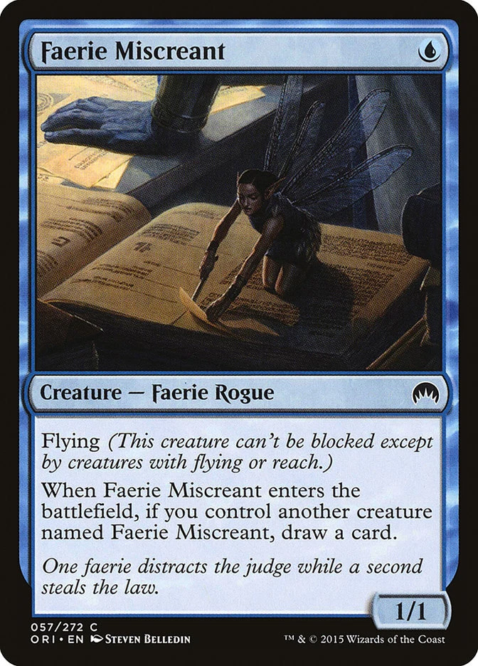 4x Faerie Miscreant - NM/LP - Magic Origins - SPARROW MAGIC - Image 1 of 1