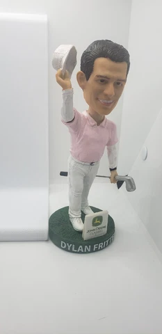 Rare Dylan Frittelli  John Deere  CLASSIC PGA GOLF BOBBLEHEAD 2019  Winner Cover