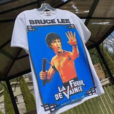 Vintage Bruce Lee Double Sided The Fist Of Fury T-Shirt Small