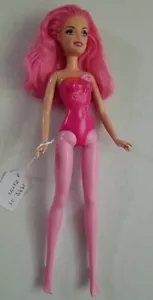 Bambola Barbie Fairy Secret Capelli Rosa Gambe Diritte Vintage 2009 - Foto 1 di 3