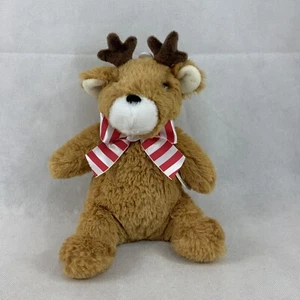 Manhattan Toy Company Holiday Woodlanders Deer Plush Stuffed Animal 8” - Picture 1 of 6