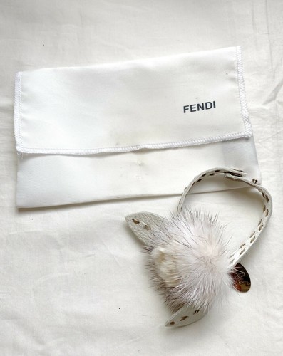 Bracciale ciondolo pelliccia FENDI per selleria peekaboo kan 1 f 3jours borsa insetti karlito