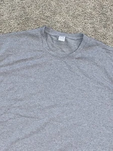 Men's T-Shirt & Short Set Size Medium Gray Cut-Offs Frayed - Picture 1 of 6