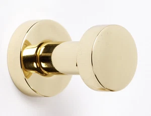 Alno A8980-PB Euro 1.25" Modern Robe Hook - Polished Brass - Picture 1 of 1