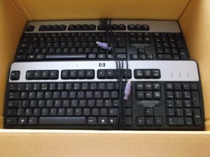 Restposten 8x Hewlett Packard KB-0316 PS2 Tastaturen - Bild 1 von 1
