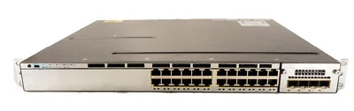 Cisco Catalyst 3750X Series WS-C3750X-24T-S V01 Switch C3KX-NM-1G Module No PSU - Image 1 of 4
