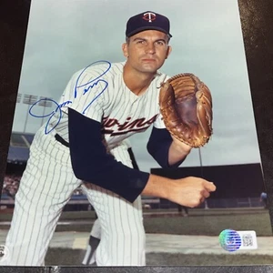Jim Perry Autographed Signed 8x10 Photo Minnesota Twins BAS Beckett Authentic - Picture 1 of 4