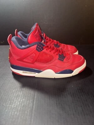 Nike Air Jordan 4 FIBA Gimnasio Rojo - CI1184-617 - Talla 10.5 - ¡IMPRESIONANTE! Foto 1 de 4