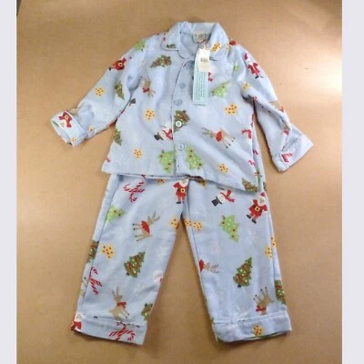 Pijama de Navidad Pottery Barn para niños talla 4 - suave, cálido, esponjoso y navideño Foto 1 de 4