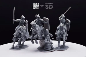 Dragon Army Regular Cavalry Davale Games 3D Printed With High Quality Resin - Picture 1 of 14