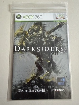 Booklet Only - Microsoft XBox 360 - Darksiders - Image 1 of 2