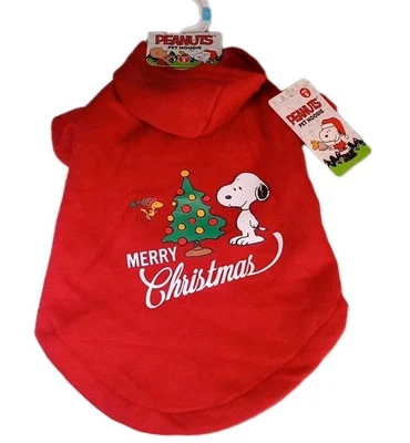 Peanuts Holiday Collection for Dogs Suéter Sudadera con Capucha para la Temporada de Navidad Foto 1 de 4