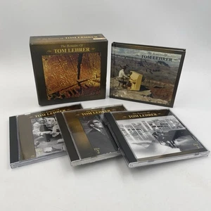 The Remains of Tom Lehrer 3 CD Set + Book (2000 Warner Arch/Rhino) Remastered - Picture 1 of 23