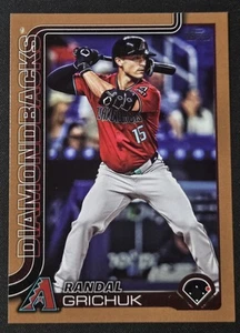 2025 Topps Series 2 Randal Grichuk Gold #'d 1118/2025 Arizona Diamondbacks - Picture 1 of 3